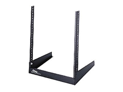 Middle Atlantic DR Series 12RU 2-Post Desktop Rack Rail - 11.5in Depth, 19.3in Width