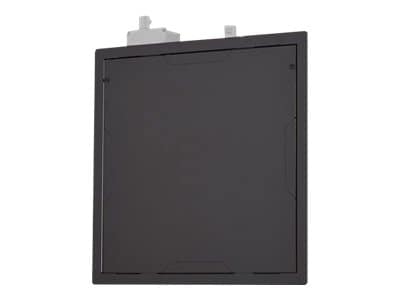 Chief Large In-Wall Storage Box with Flange and Cover - Black