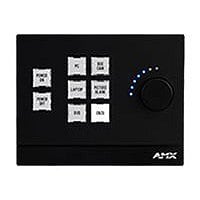 AMX Massio MKP-108 Landscape button panel - black