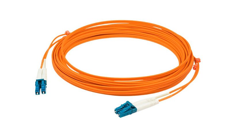 Proline 2m LC (M) to LC (M) Orange OM3 Duplex OFNR Fiber Patch Cable