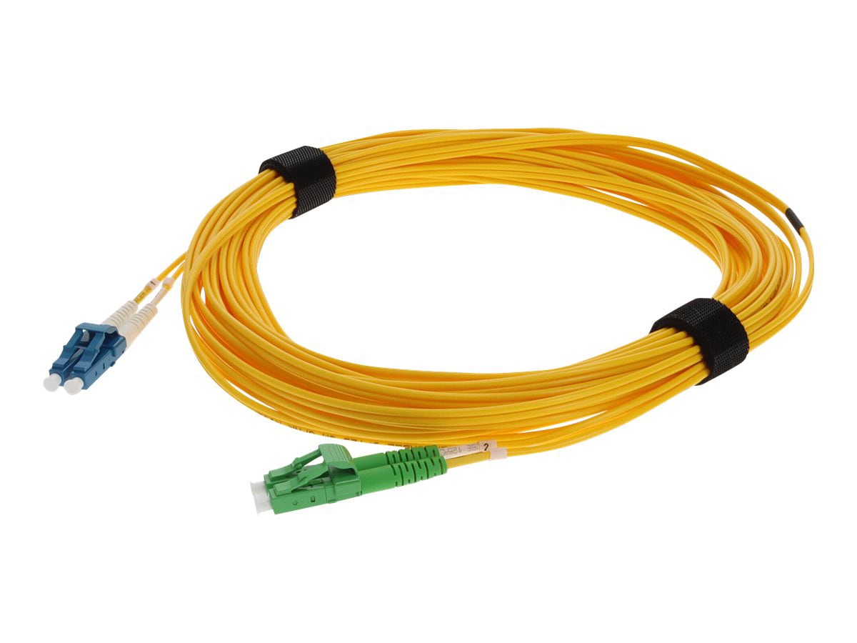 Proline 1m ALC (M) to LC (M) Yellow OS2 Duplex Fiber OFNR Patch Cable