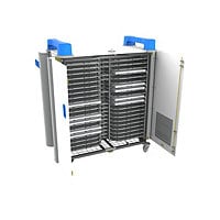 LapCabby UniCabby 40-Device (up to 14") Mobile AC Horizontal Charging Cart