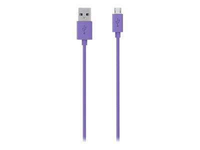 Belkin MIXIT - USB cable - Micro-USB Type B to USB - 4 ft