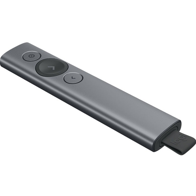 Logitech Spotlight presentation remote control - slate