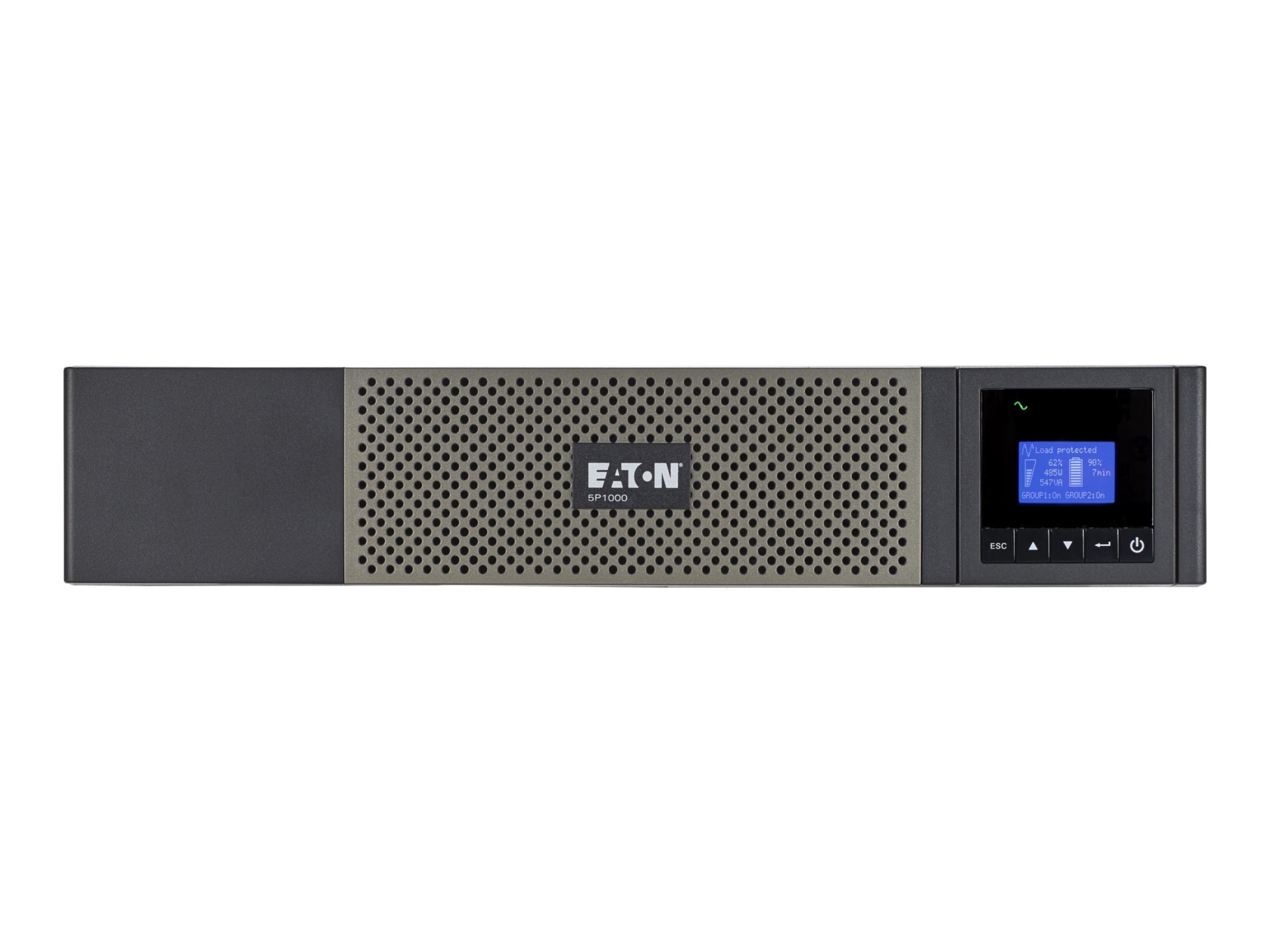 Eaton 5P UPS 1000VA 770W 120V 2U Rackmount True SineWave Net Card Optional