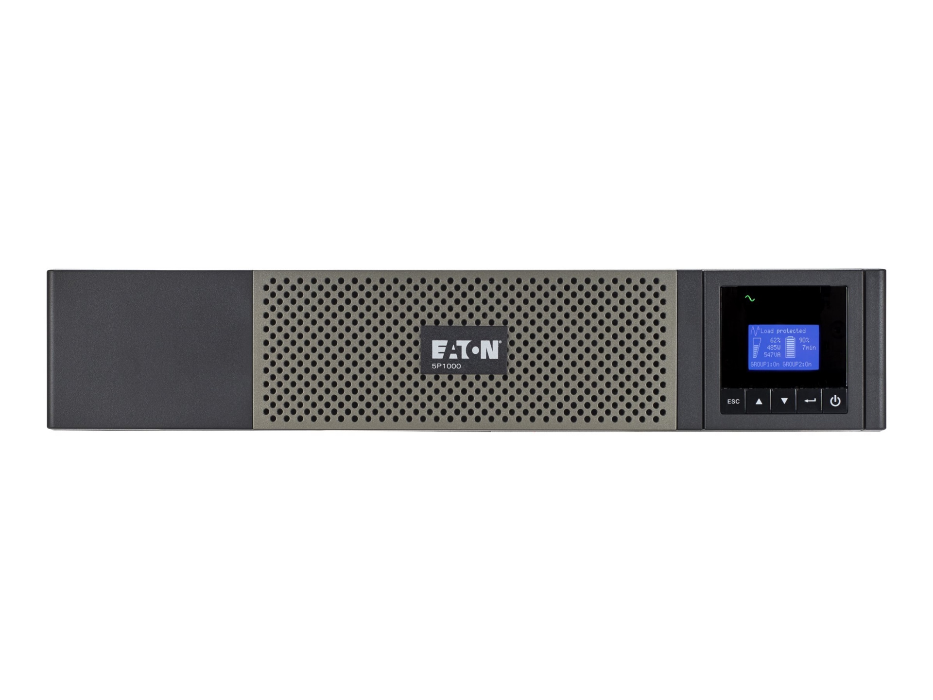 Eaton 5P 1000VA 770W 120V Line-Interactive UPS, 5-15P, 10x 5-15R Outlets, 16-Inch Depth, True Sine Wave, Cybersecure
