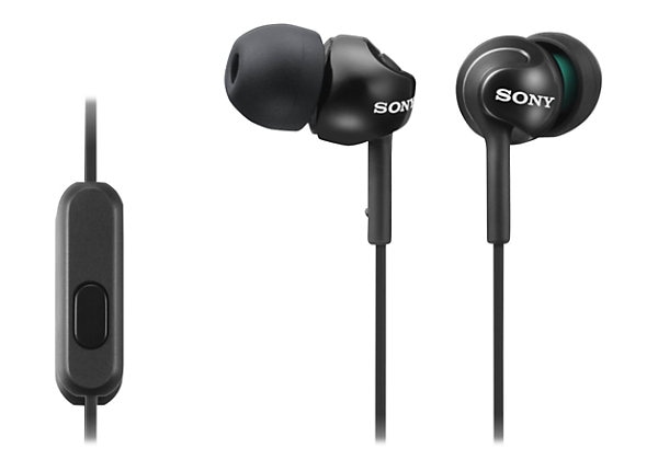 Sony MDR-EX110AP/B - earphones with mic