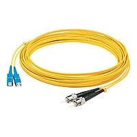Proline 30m SC (M) to ST (M) Yellow OS2 Duplex Fiber OFNR Patch Cable