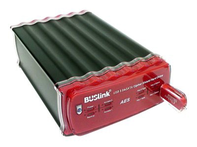 BUSlink CipherShield Encrypted CSC-6T-SU3 - hard drive - 6 TB - USB 3.0 / eSATA-300
