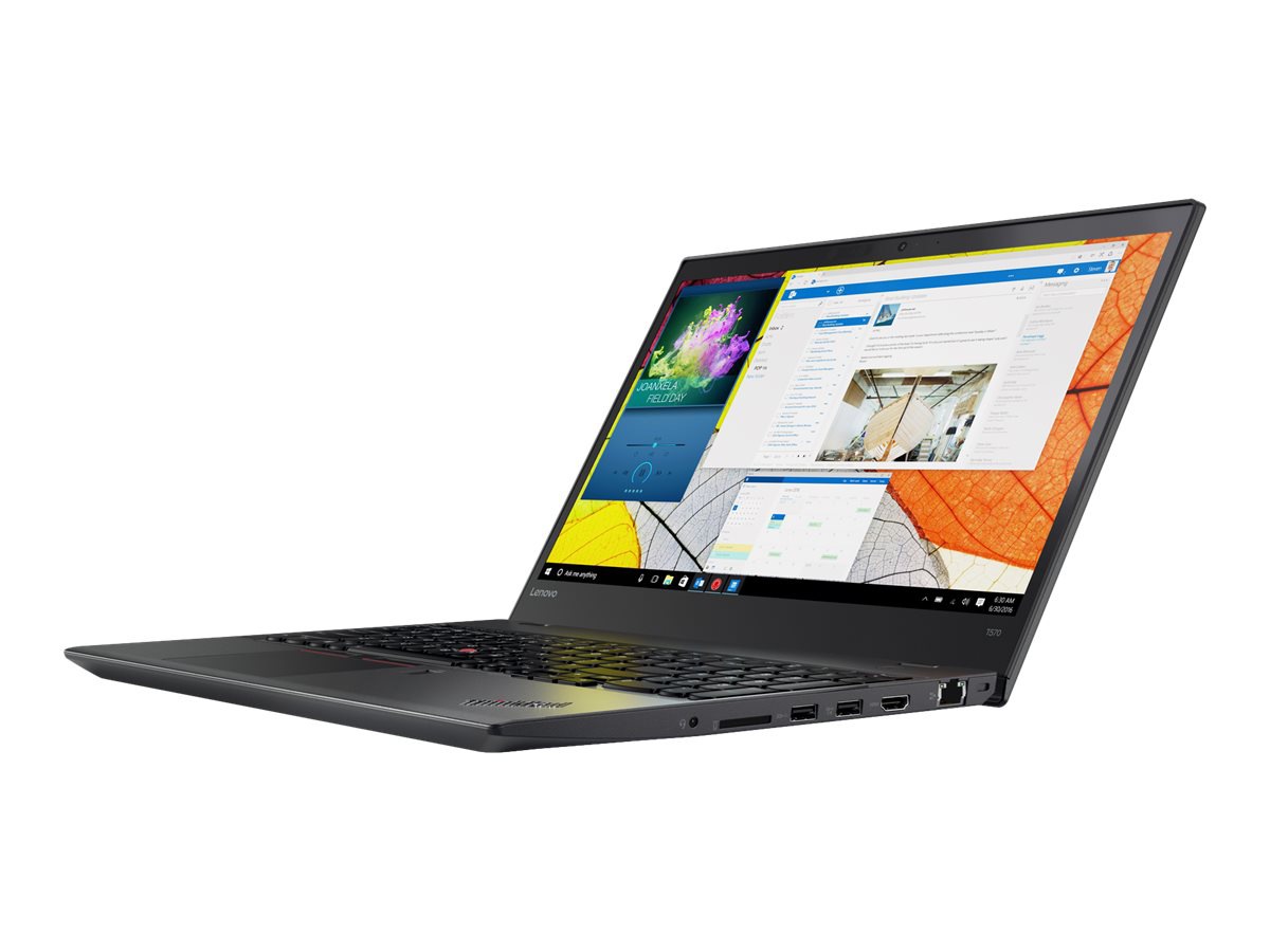 Lenovo ThinkPad T570 - 15.6" - Core i7 6600U - 16 GB RAM - 512 GB SSD