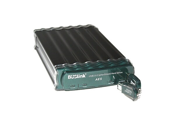 BUSlink Hard Drive 1TB USB 3.0 256Bit AES Encrypted Hard Drive