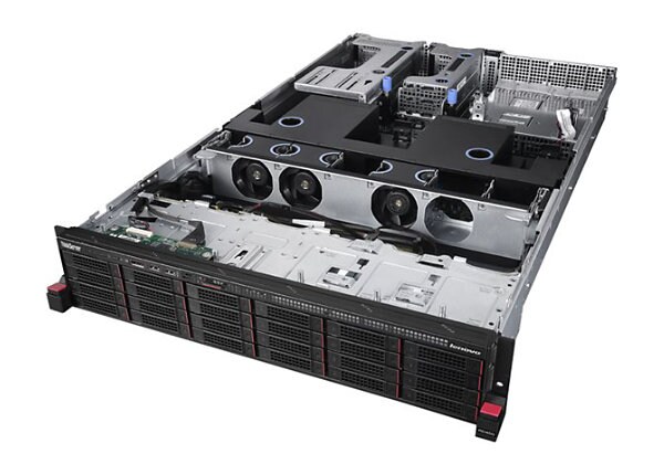 Lenovo ThinkServer RD450 - rack-mountable - Xeon E5-2630V4 2.2 GHz - 16 GB - 0 GB