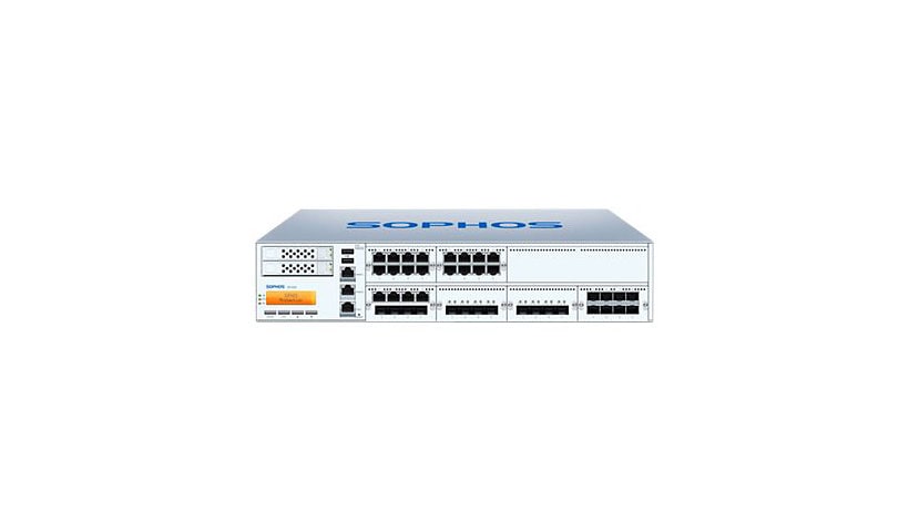 Sophos SG 650 - Rev 2 - security appliance - with 3 years TotalProtect 24x7