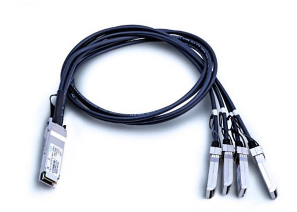 Brocade Direct-Attach Copper Breakout Cable - network cable - 16.4 ft