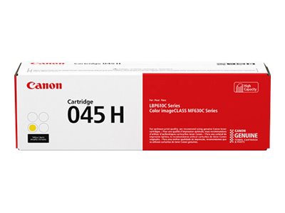 Canon 045 H - High Capacity - yellow - original - toner cartridge