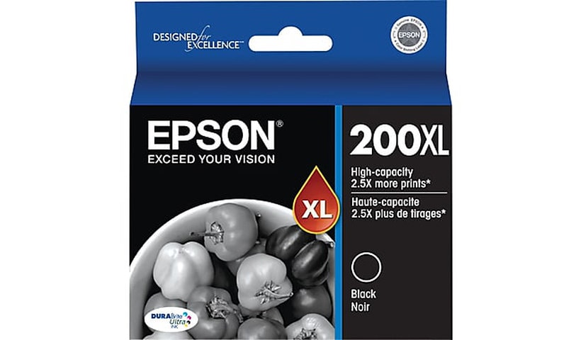 Epson 200XL With Sensor - XL - black - original - ink cartridge