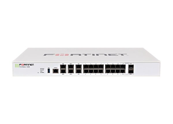 Fortinet FortiGate 101E - security appliance - with 3 years FortiCare 24x7 Enterprise Bundle