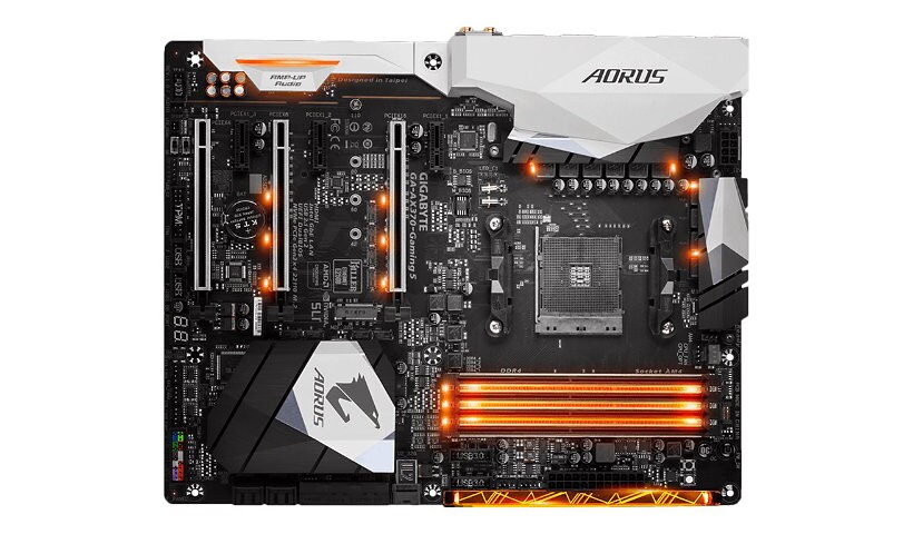 Gigabyte GA-AX370-Gaming 5 - 1.0 - motherboard - ATX - Socket AM4 - AMD X37