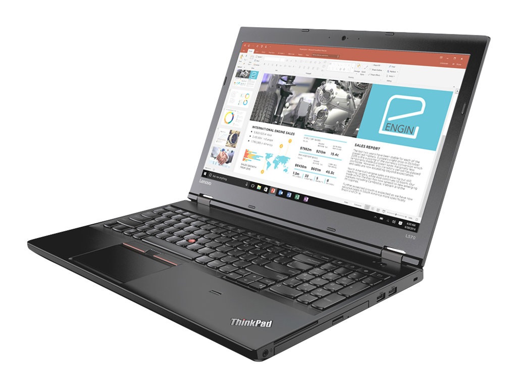 Lenovo ThinkPad L570 - 15.6" - Core i5 7200U - 4 GB RAM - 256 GB SSD