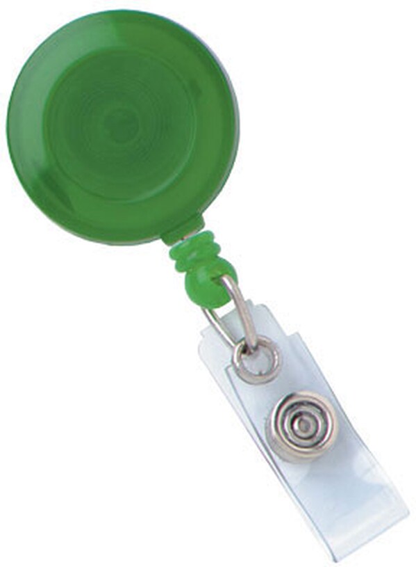 Brady Translucent Green Badge Reel
