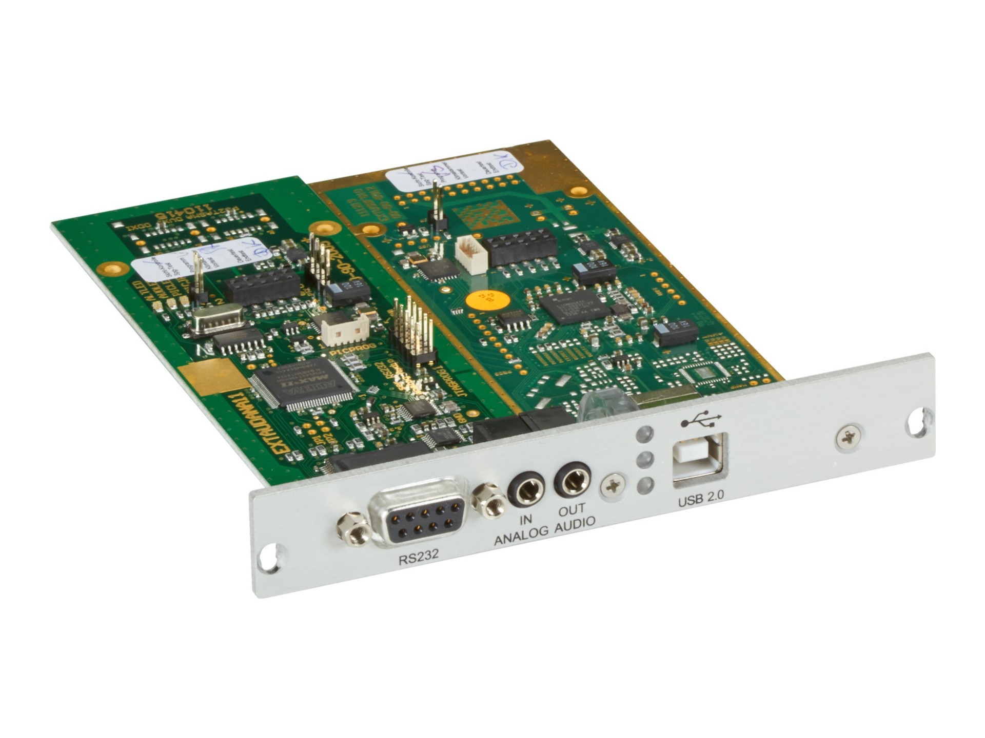 Black Box DKM FX Transmitter Modular Interface Card - audio/USB/serial extender