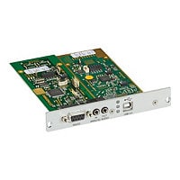 Black Box DKM FX Transmitter Modular Interface Card - audio/USB/serial extender