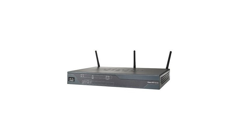 Cisco 867VAE-POE with WiFi - wireless router - DSL modem - 802.11b/g/n (dra