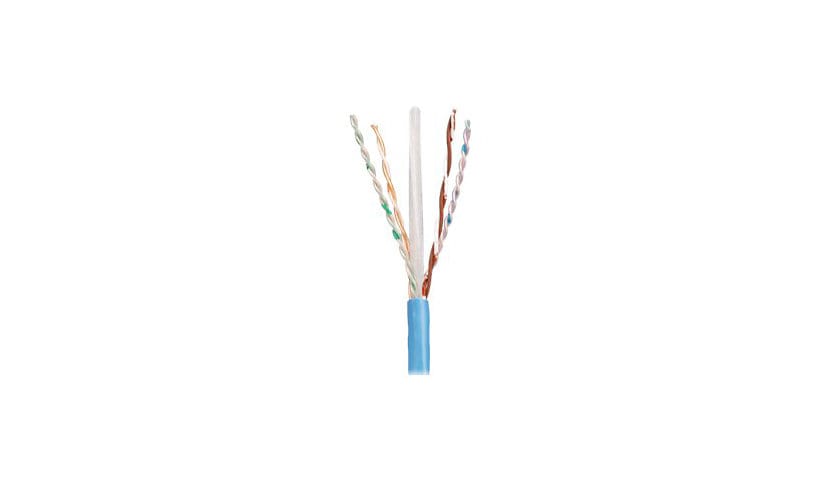 Panduit TX6000 bulk cable - 1000 ft - blue