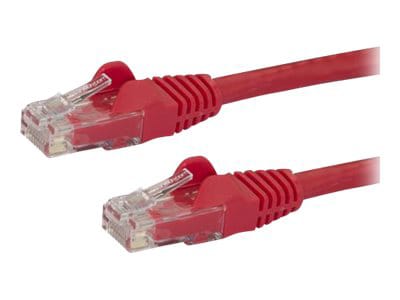 StarTech.com 6ft CAT6 Ethernet Cable - Red Snagless Gigabit - 100W PoE UTP 650MHz Category 6 Patch Cord UL Certified