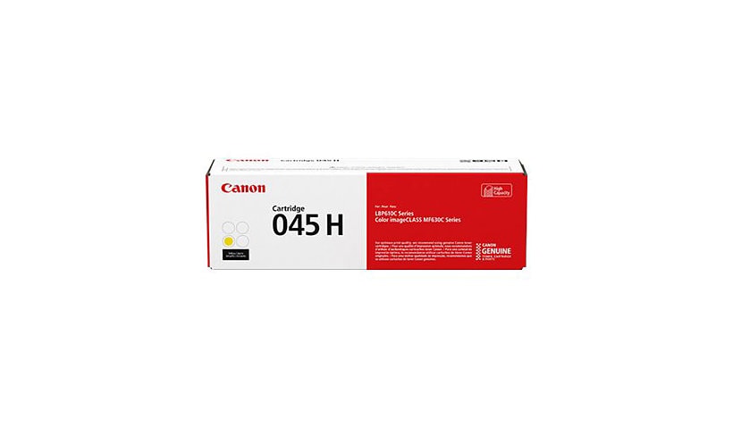 Canon 045 H - High Capacity - yellow - original - toner cartridge