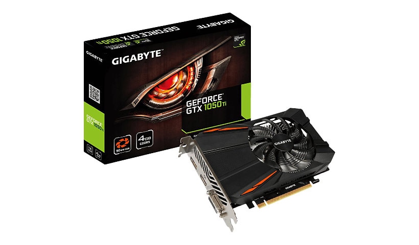 Gigabyte GeForce GTX 1050 Ti D5 4G - graphics card - GF GTX 1050 Ti - 4 GB