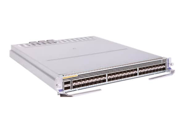 HPE FlexFabric 12900E 48-port 1/10GbE SFP+ 2-port 100GbE QSFP28 HB Module - switch - 48 ports - rack-mountable