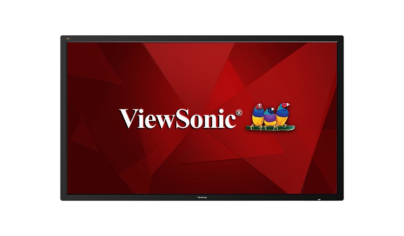 ViewSonic CDE7500 75" LED-backlit LCD display - 4K - for digital signage