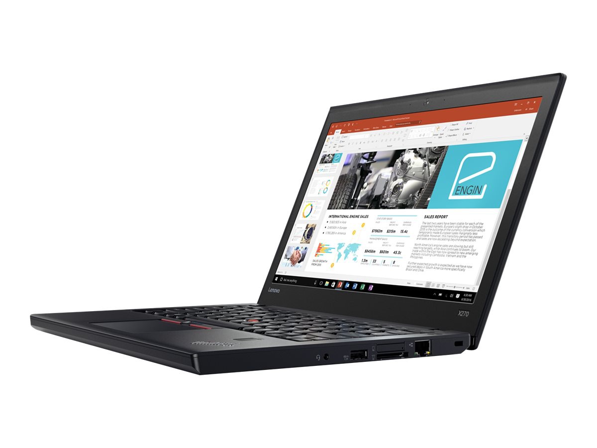 Lenovo ThinkPad X270 - 12.5" - Core i7 7500U - 16 GB RAM - 512 GB SSD