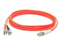 Proline 80m LC (M) to ST (M) Orange OM1 Duplex OFNR Fiber Patch Cable