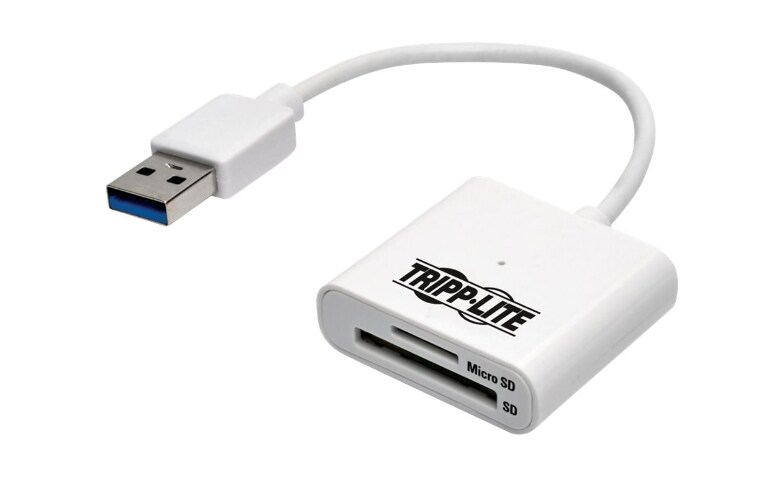 dealer Jood enthousiast Tripp Lite USB 3.0 SuperSpeed SD/Micro SD Memory Card Media Reader with  Built-In Cable, 6 in - card reader - USB 3.0 - U352-06N-SD - USB Adapters -  CDW.com