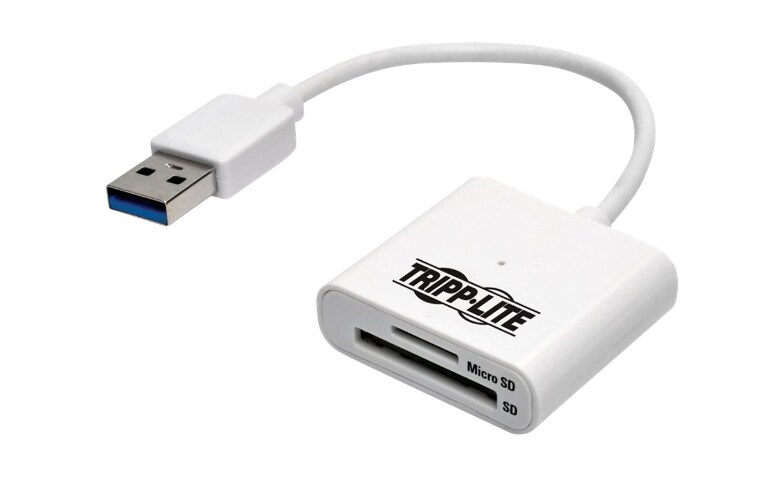 Tripp Lite USB 3.0 SuperSpeed SD/Micro SD Memory Card Media Reader