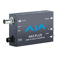 AJA HA5-Plus HDMI to 3G-SDI/HD-SDI/SDI video and audio converter