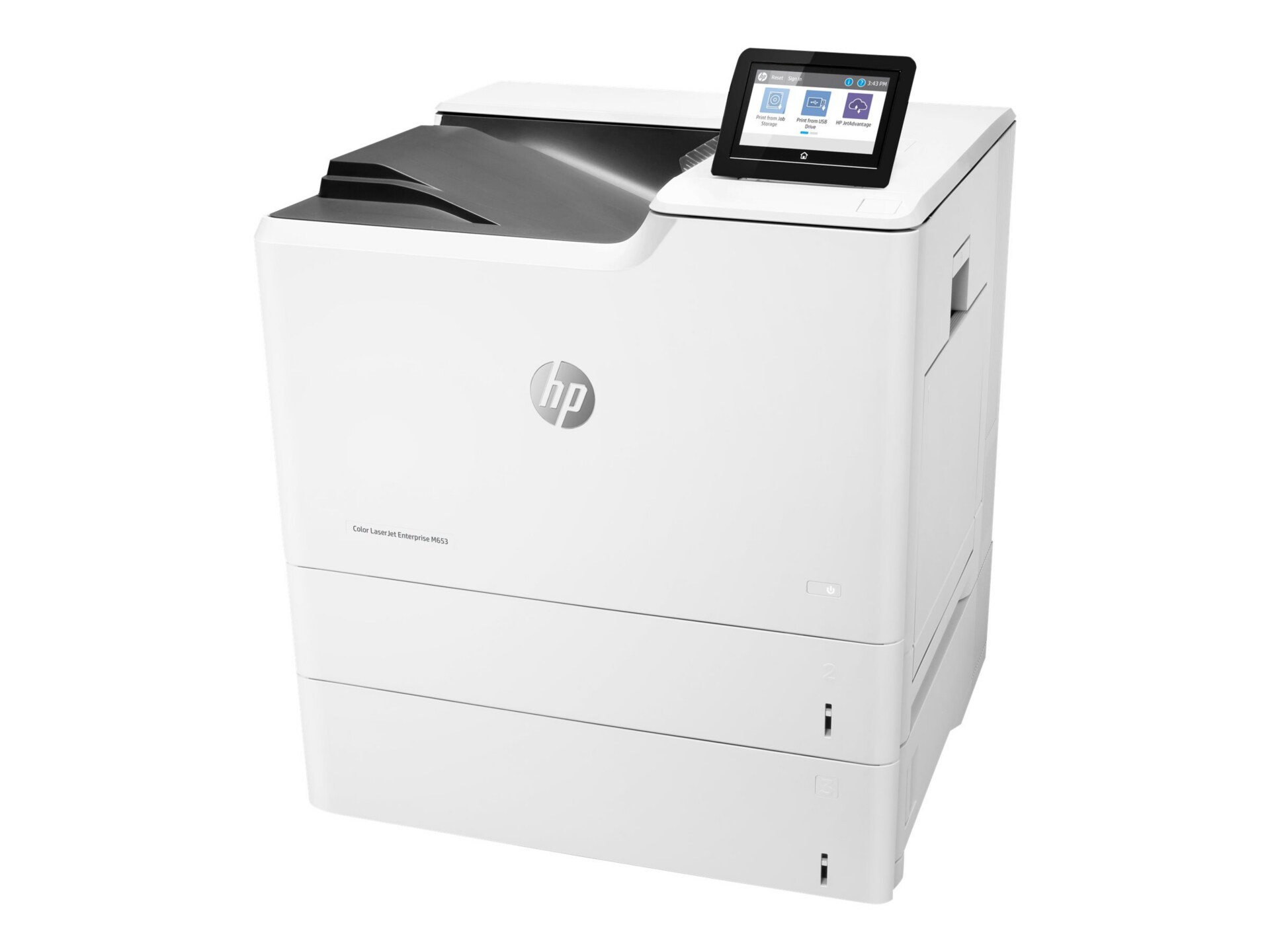 HP LaserJet M653x Desktop Laser Printer - Color