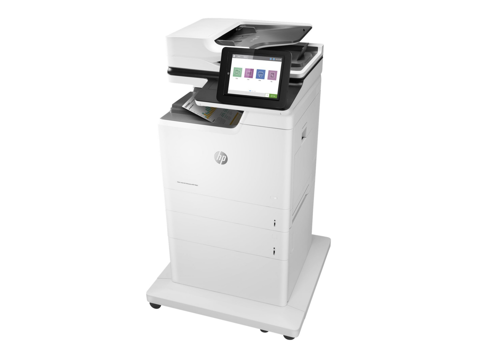 HP LaserJet Enterprise MFP M681f - multifunction printer - color