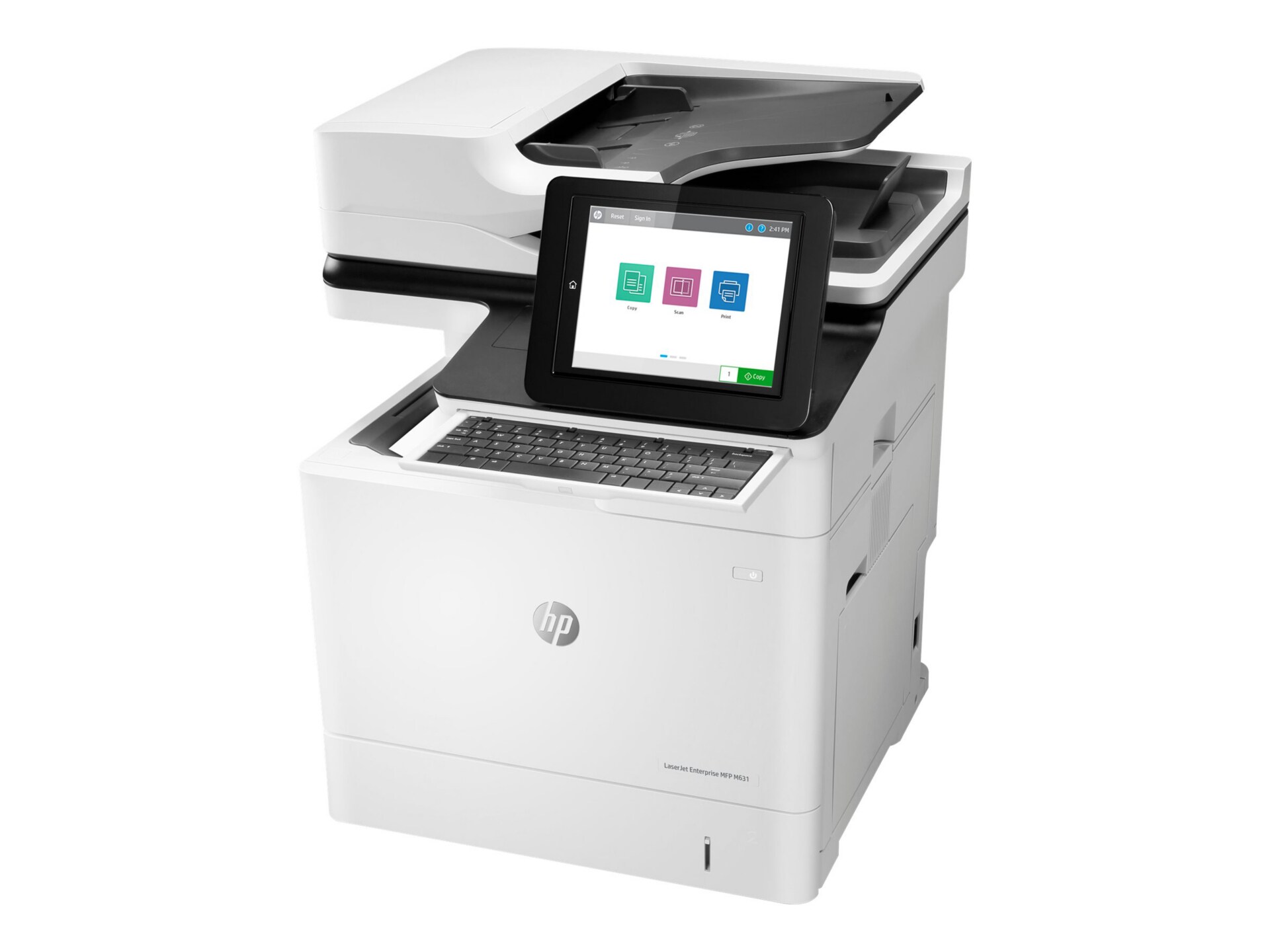 HP LaserJet Enterprise Flow MFP M631h - multifunction printer - B/W