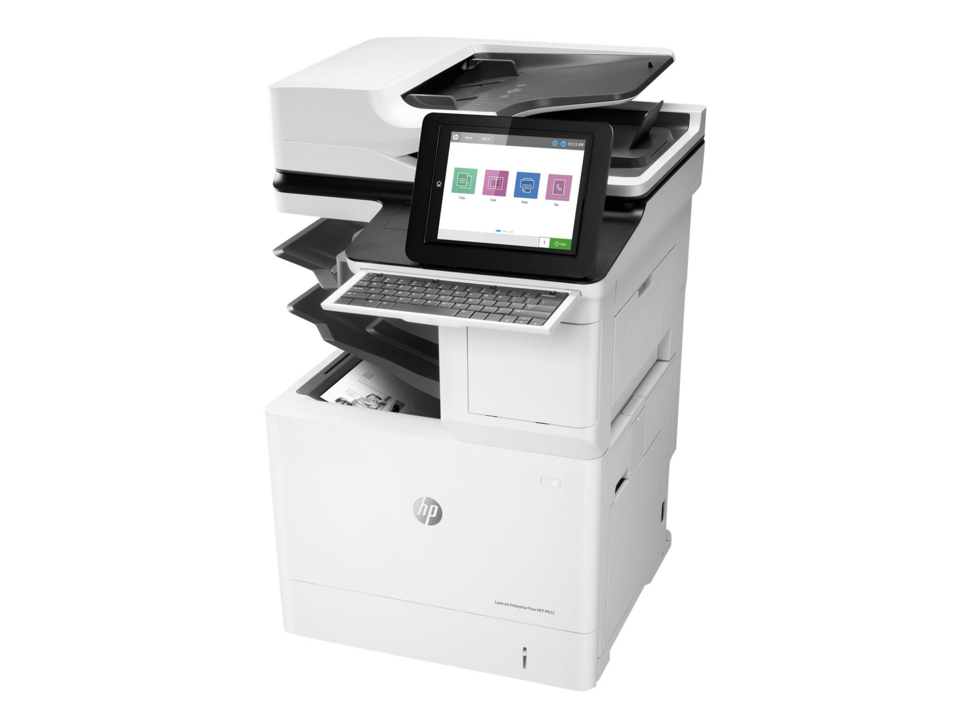 HP LaserJet Enterprise Flow MFP M632z - multifunction printer - B/W