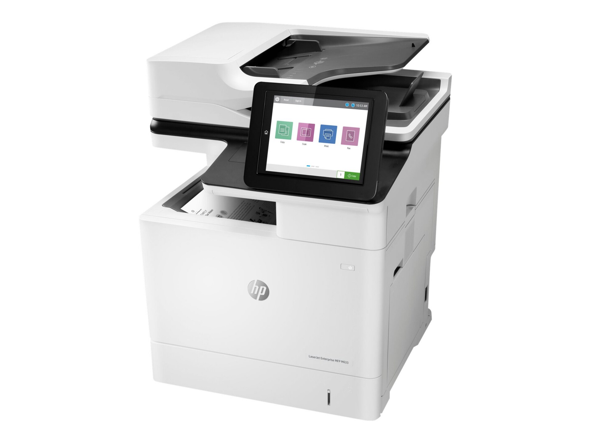 HP LaserJet Enterprise MFP M633fh - multifunction printer - B/W
