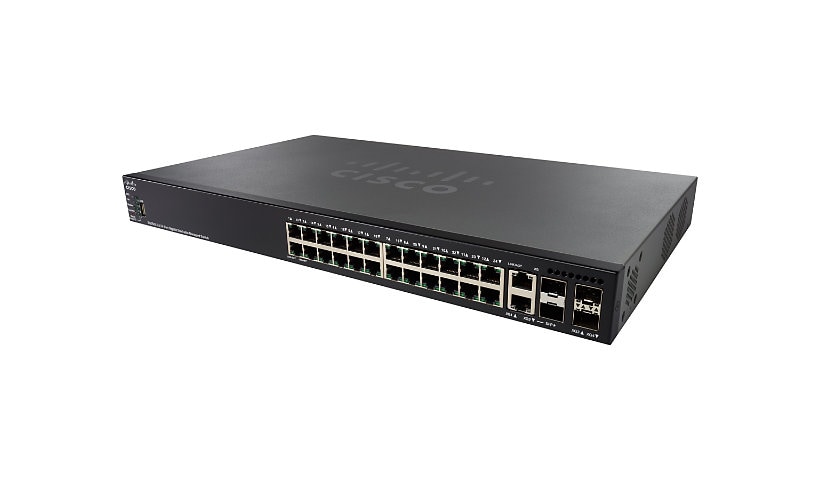 Cisco 550X Series SG550X-24 - switch - 24 ports - managed - rack-mountable