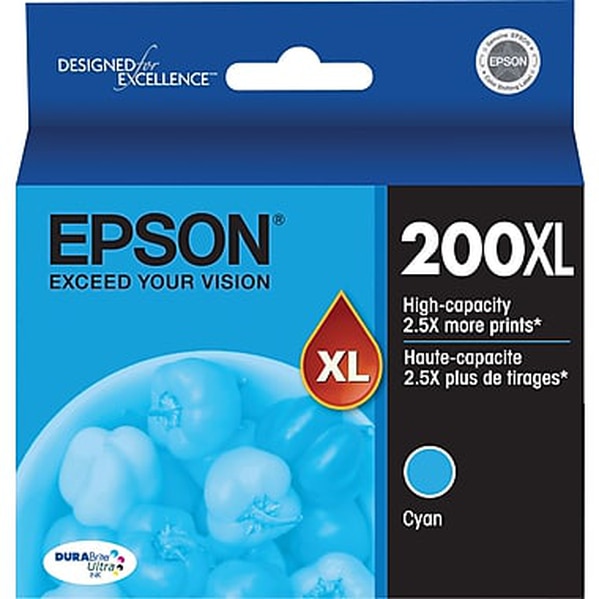 Epson 200XL With Sensor - XL - cyan - original - ink cartridge