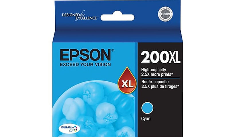Epson 200XL With Sensor - XL - cyan - original - ink cartridge