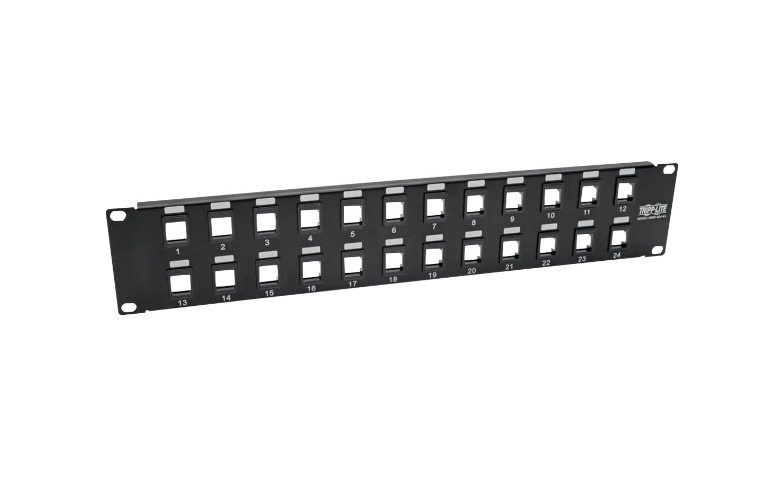 Eaton Tripp Lite Series 24-Port 2U Rack-Mount Unshielded