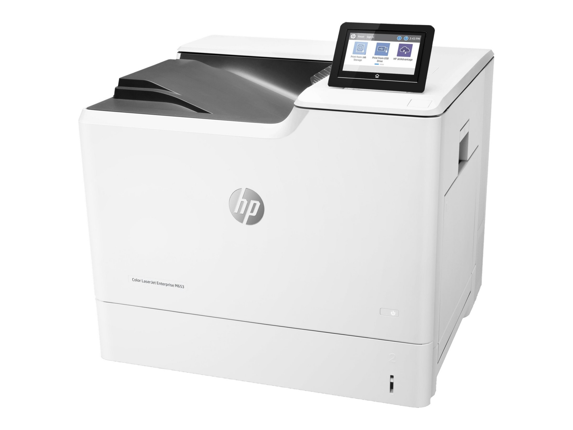 HP LaserJet M653dn Laser Printer - Color