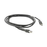 Zebra - data cable - RJ-50 to USB - 7 ft
