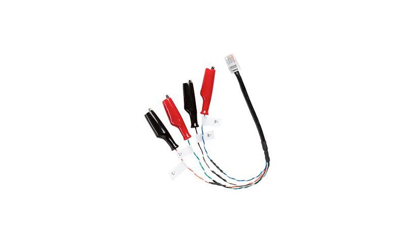 Fluke Networks CableIQ Speaker Wire Adapter - testing device adapter